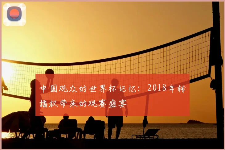 中国观众的世界杯记忆:2018年转播权带来的观赛盛宴